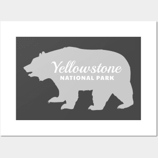 Yellowstone National Park Bear Posters and Art